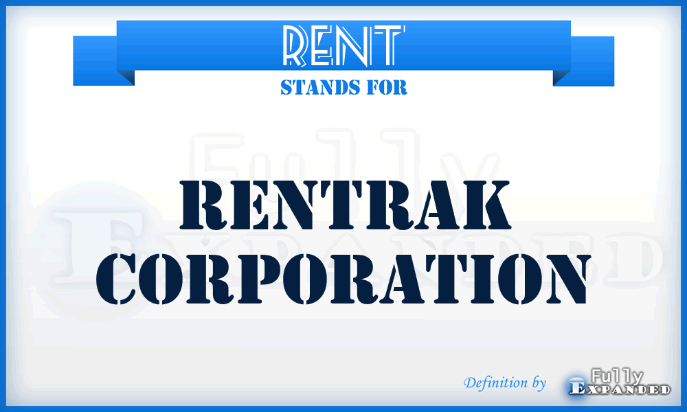 RENT - Rentrak Corporation
