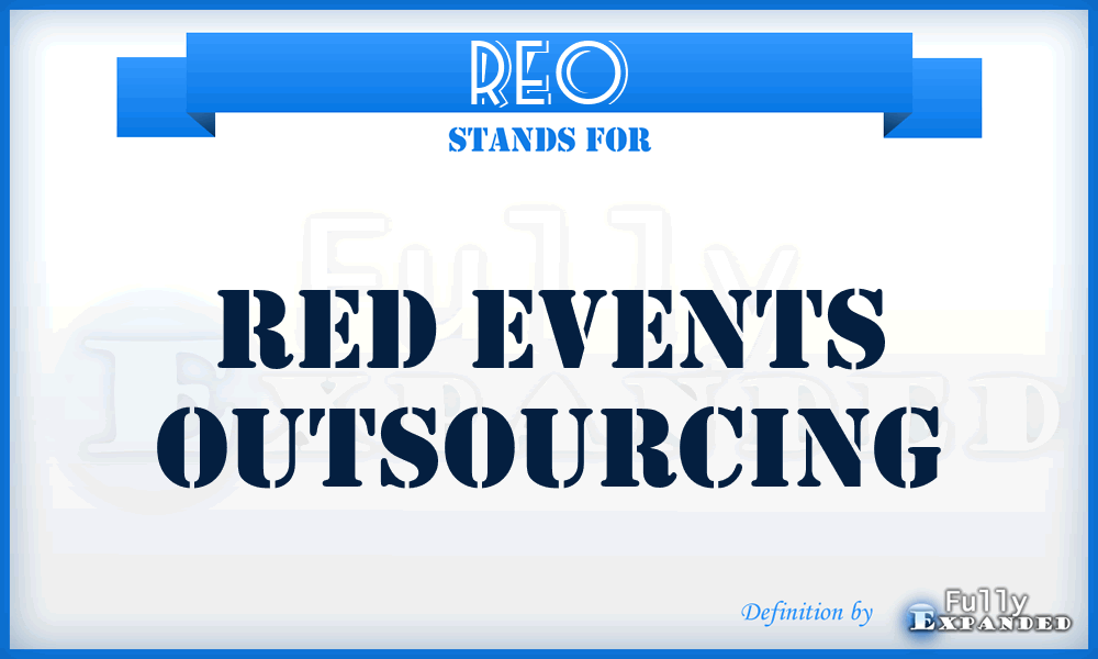 REO - Red Events Outsourcing