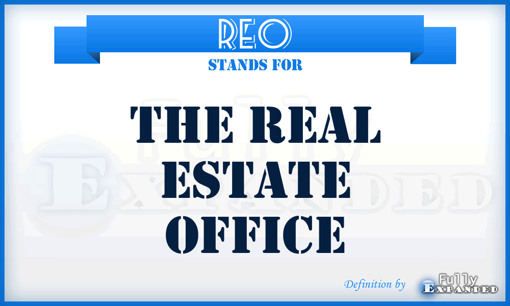 REO - The Real Estate Office