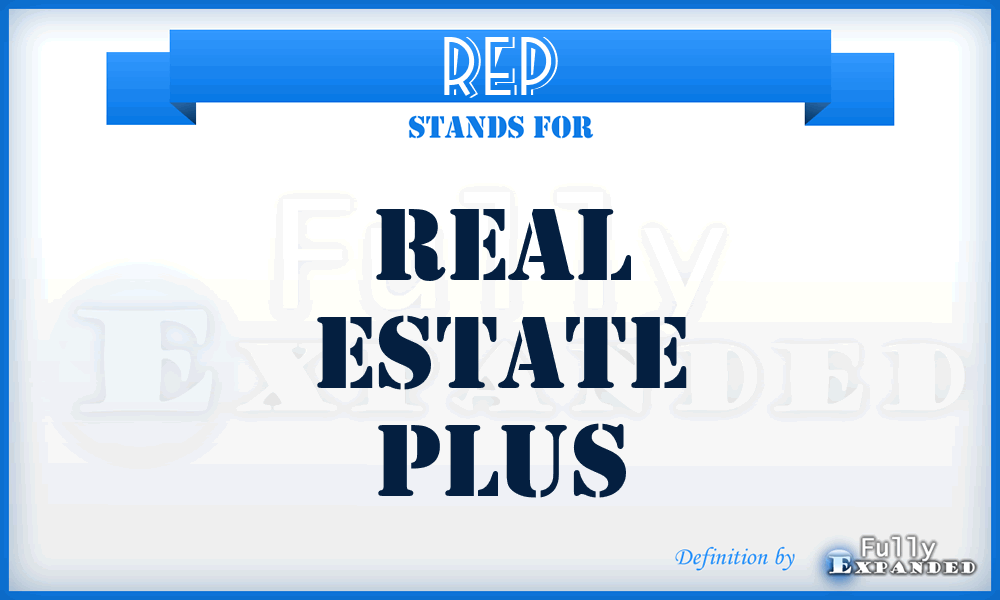 REP - Real Estate Plus