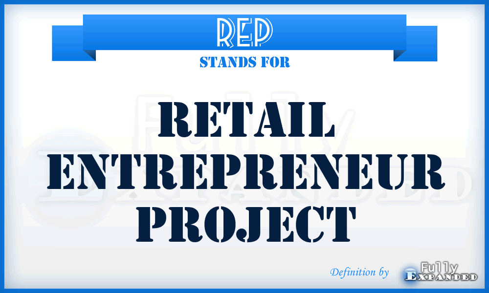 REP - Retail Entrepreneur Project