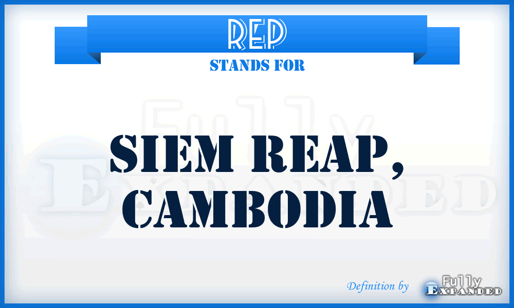 REP - Siem Reap, Cambodia