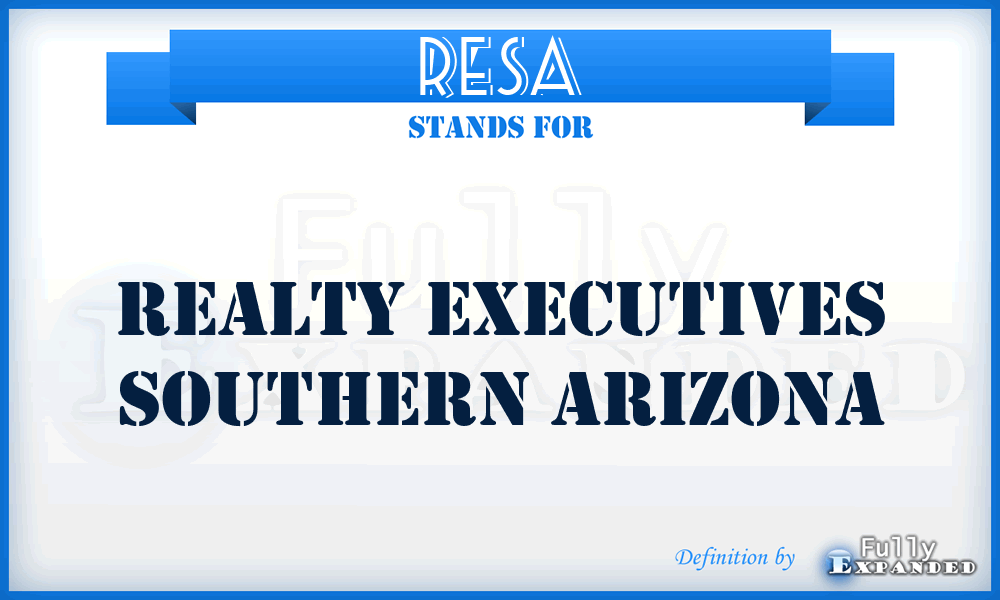 RESA - Realty Executives Southern Arizona