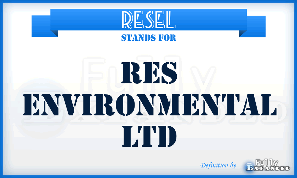 RESEL - RES Environmental Ltd