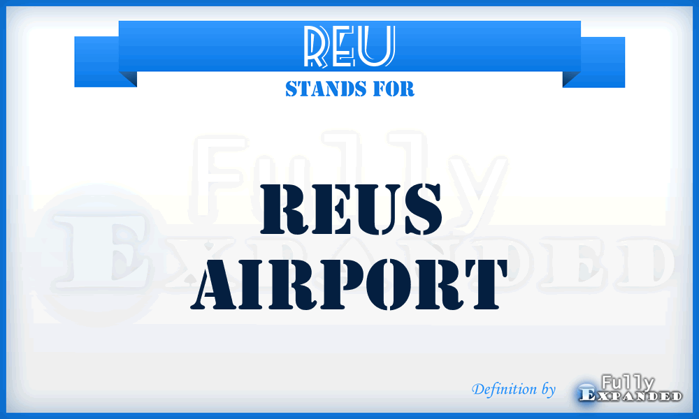 REU - Reus airport