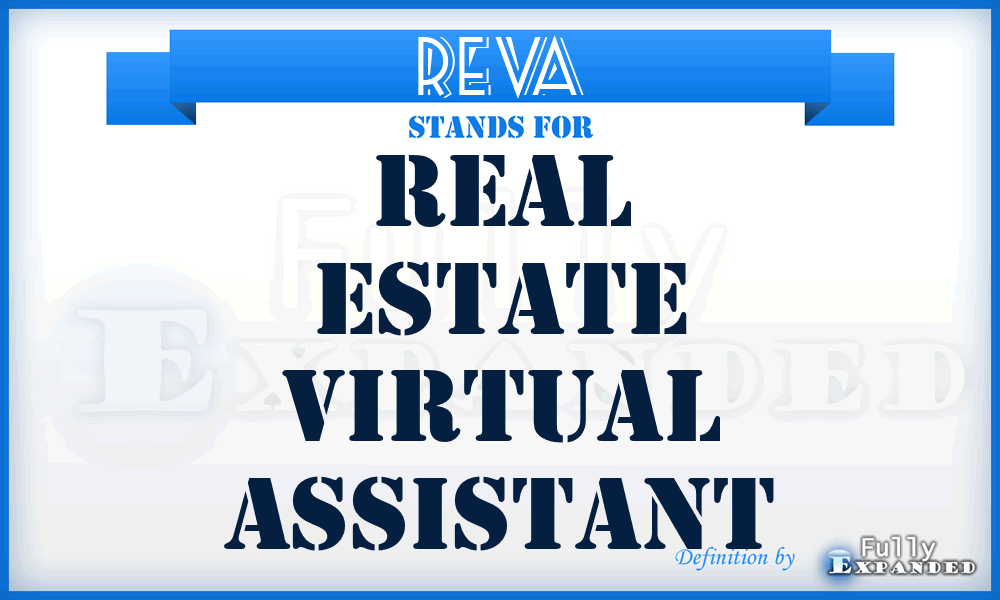 REVA - Real Estate Virtual Assistant