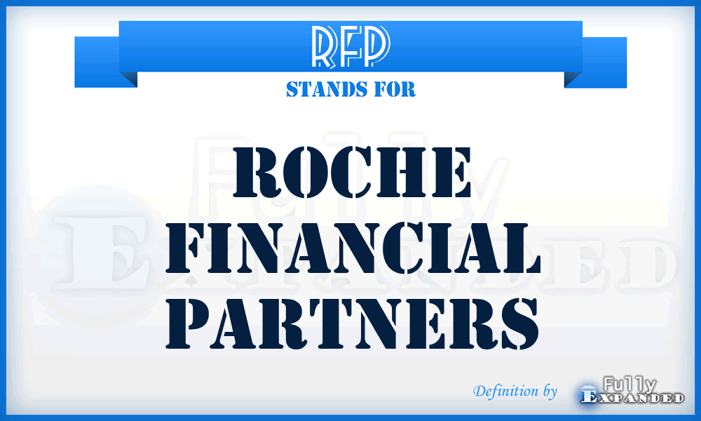 RFP - Roche Financial Partners