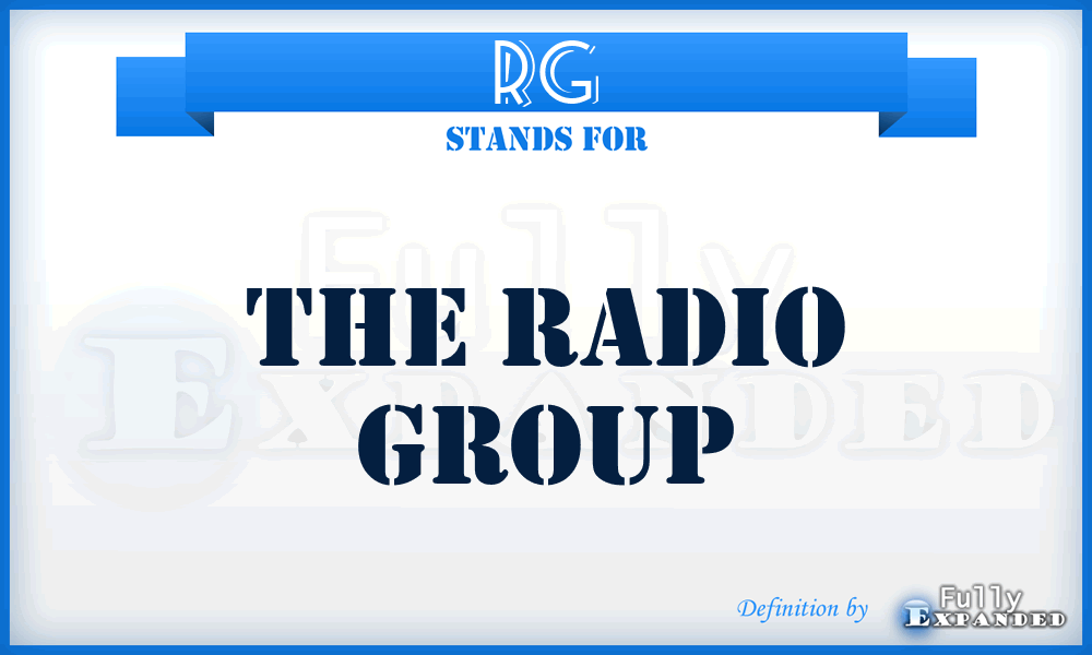 RG - The Radio Group