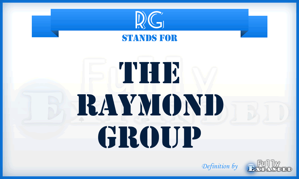 RG - The Raymond Group
