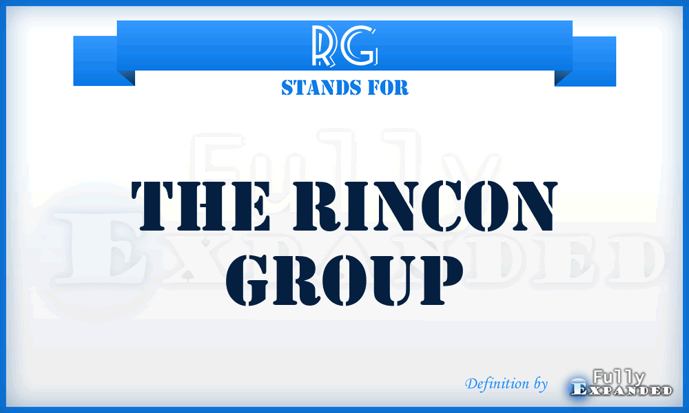 RG - The Rincon Group