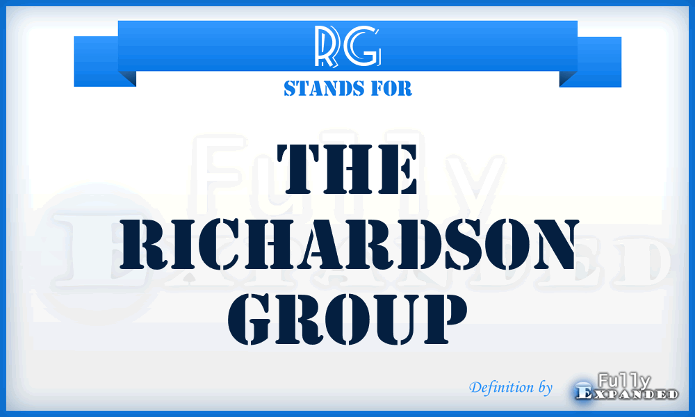 RG - The Richardson Group