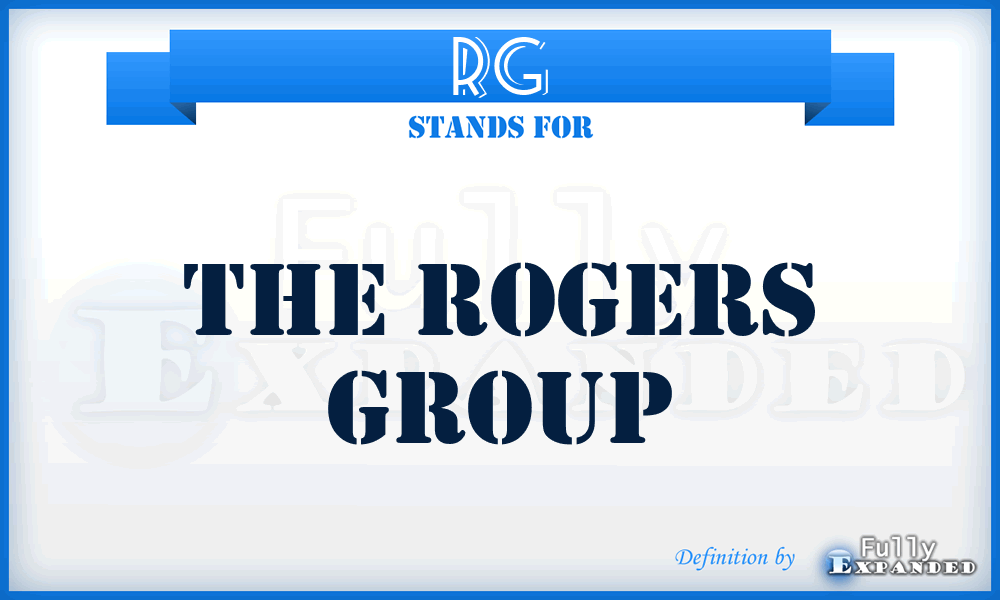 RG - The Rogers Group