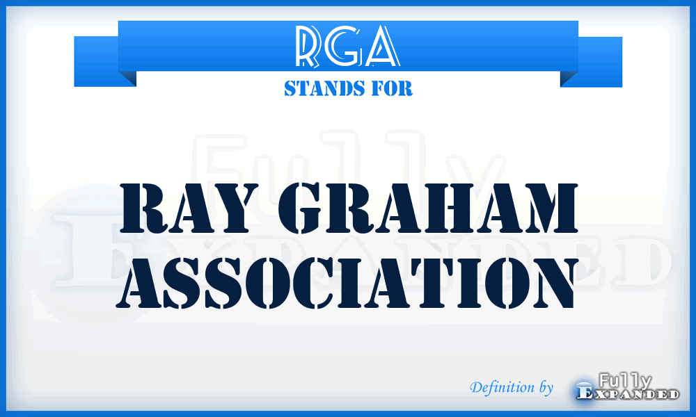 RGA - Ray Graham Association