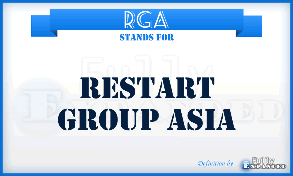 RGA - Restart Group Asia