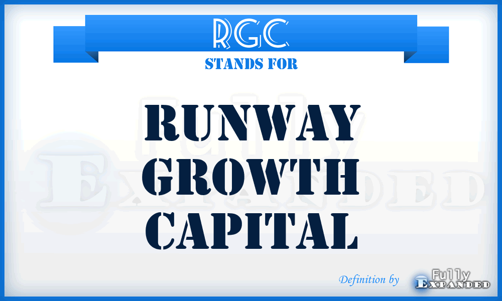 RGC - Runway Growth Capital