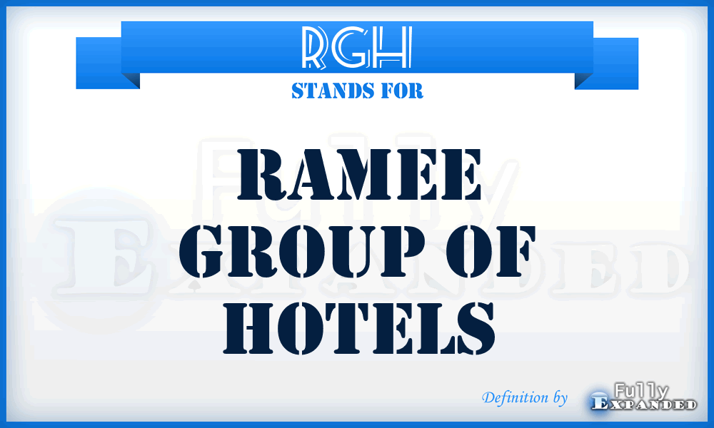 RGH - Ramee Group of Hotels