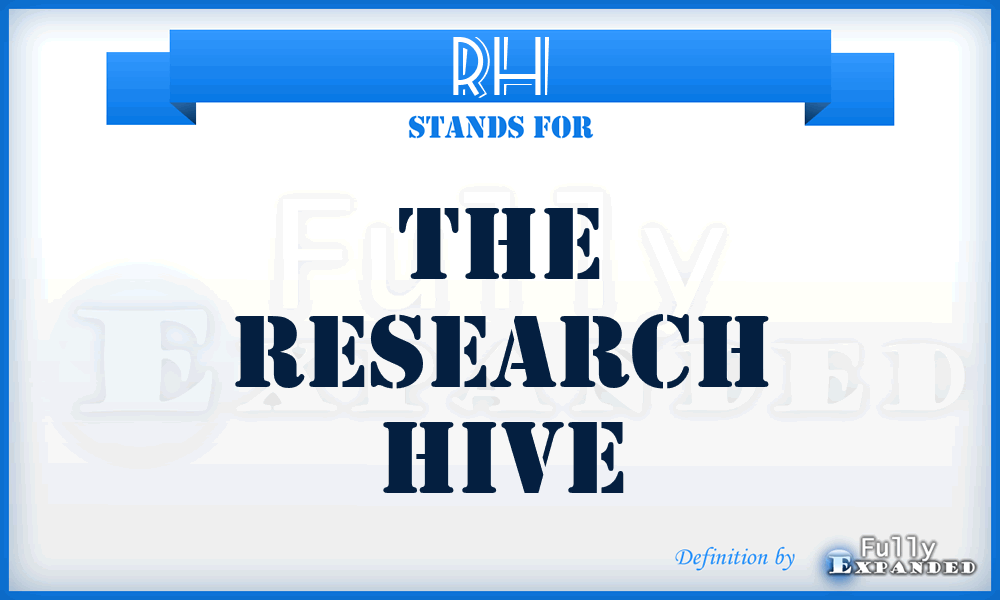 RH - The Research Hive
