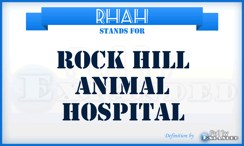 RHAH - Rock Hill Animal Hospital