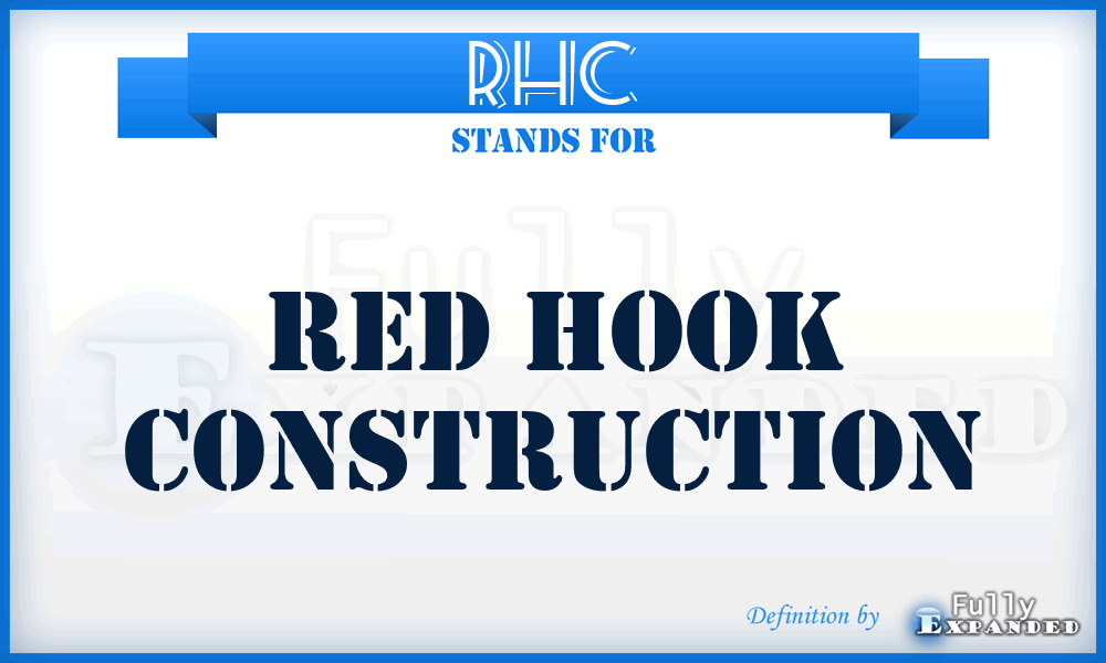 RHC - Red Hook Construction