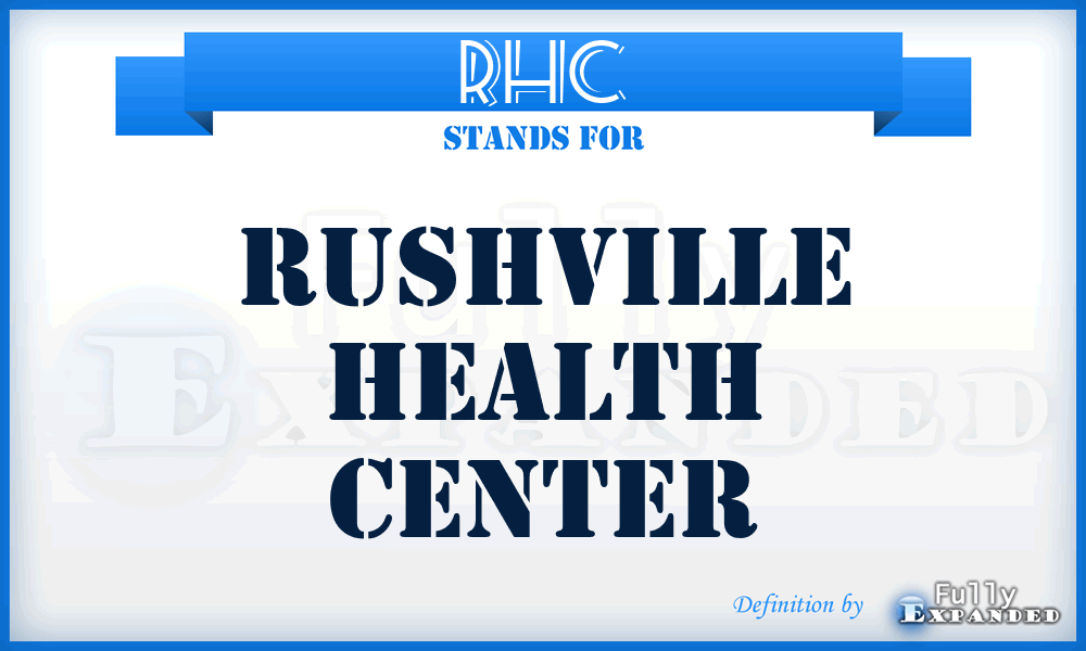 RHC - Rushville Health Center