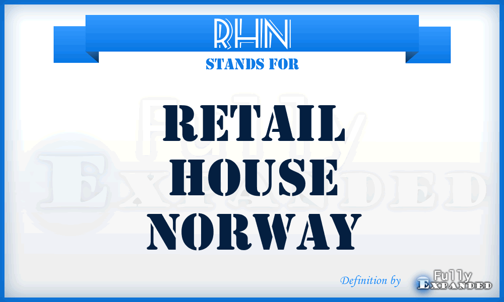 RHN - Retail House Norway