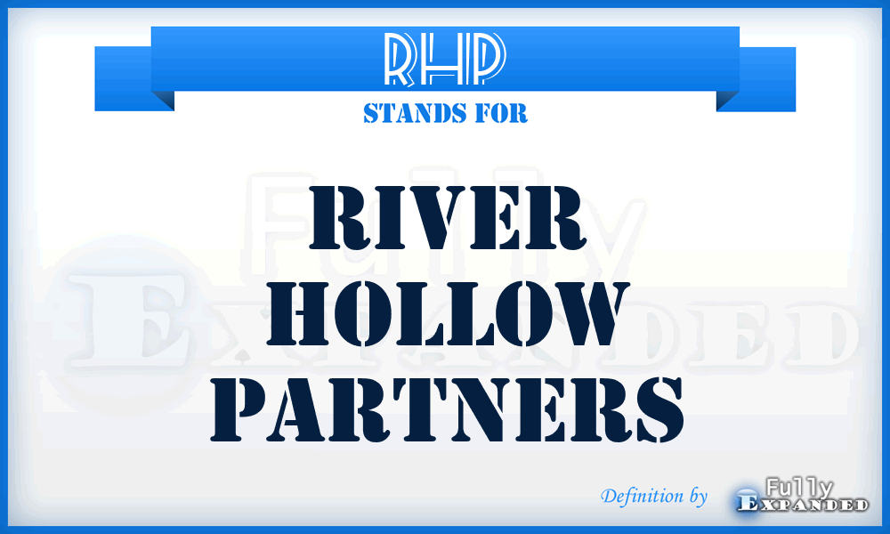 RHP - River Hollow Partners