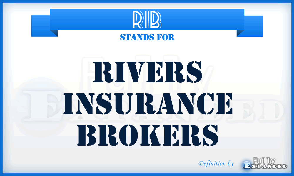 RIB - Rivers Insurance Brokers