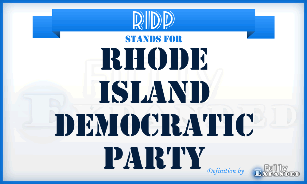 RIDP - Rhode Island Democratic Party