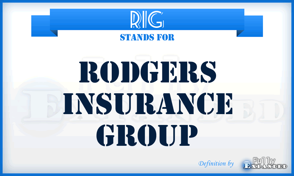 RIG - Rodgers Insurance Group