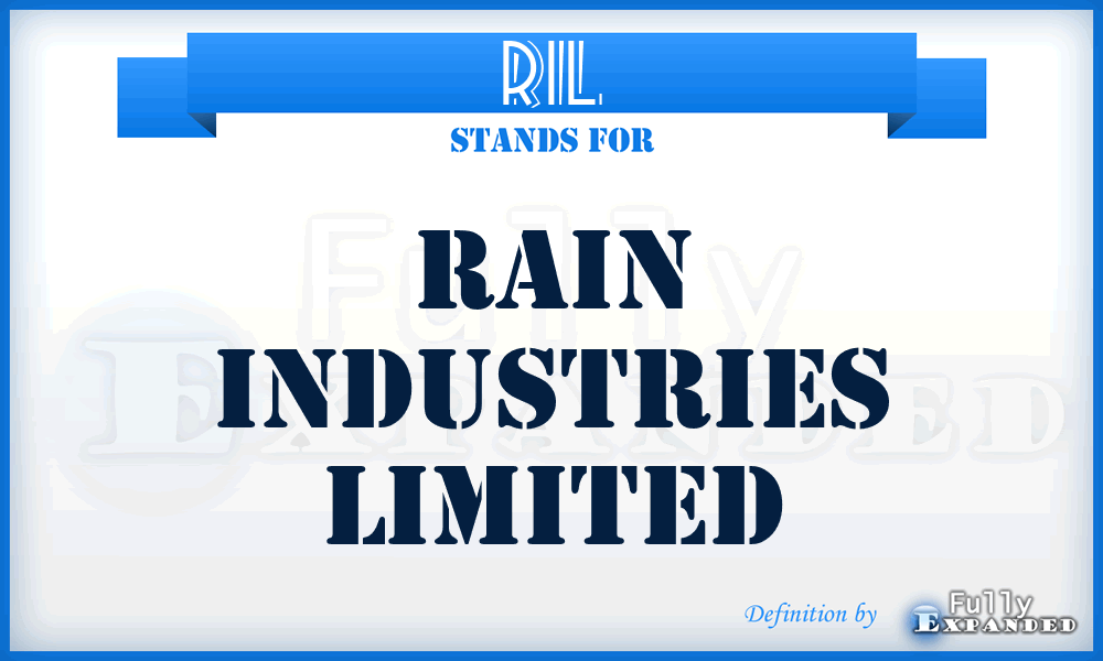 RIL - Rain Industries Limited