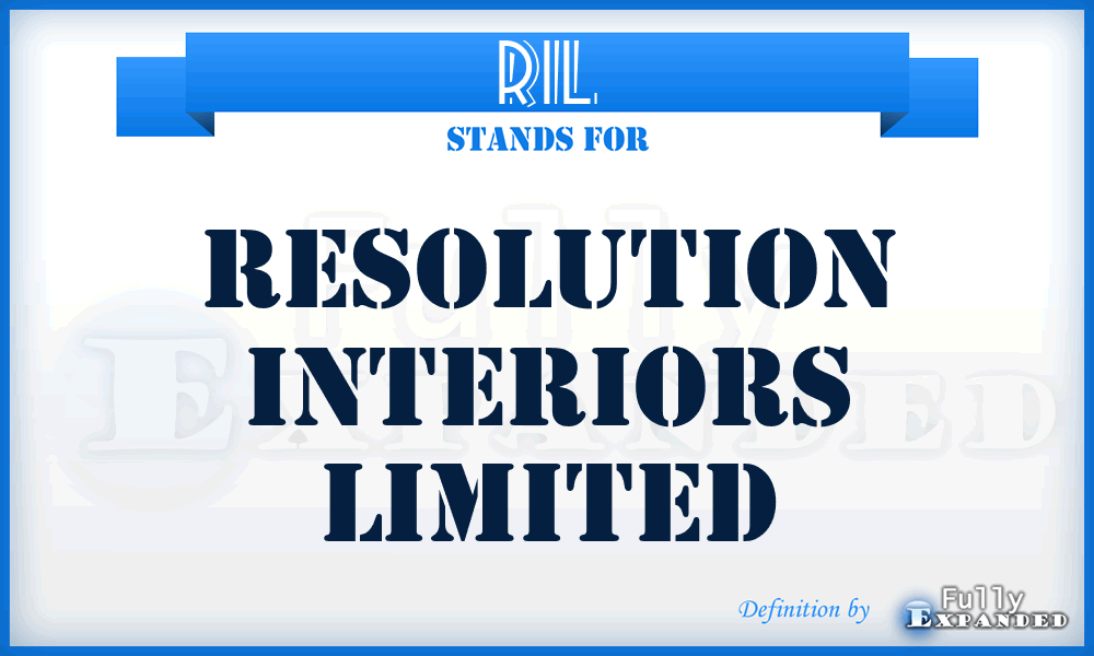 RIL - Resolution Interiors Limited