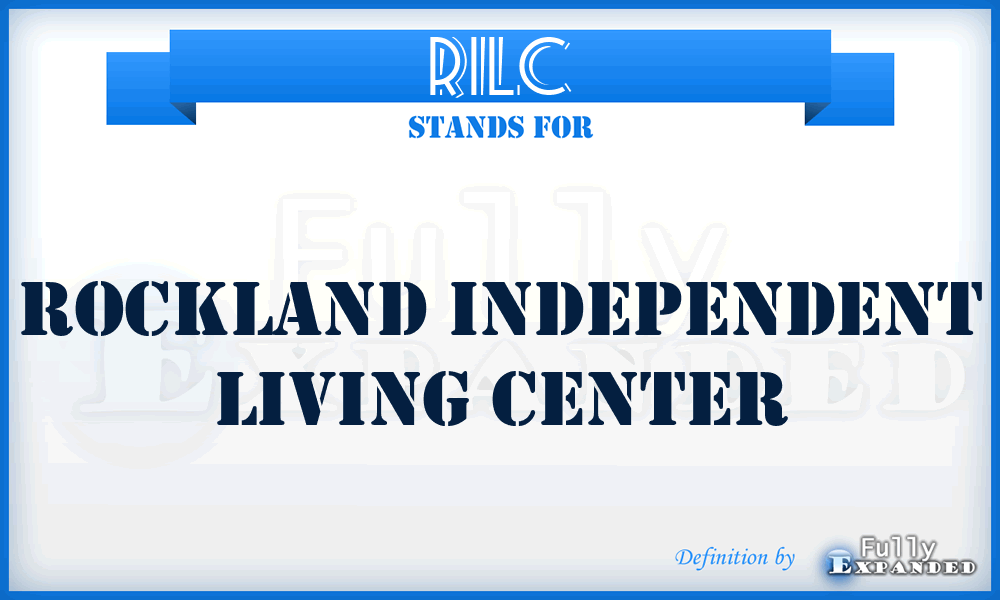 RILC - Rockland Independent Living Center