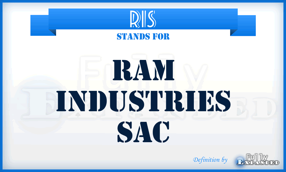 RIS - Ram Industries Sac