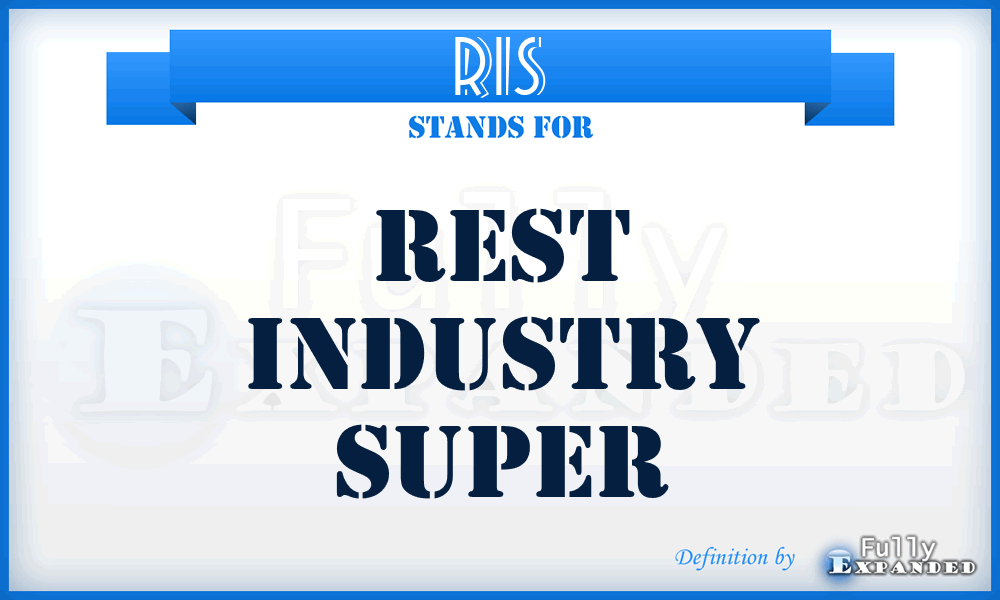 RIS - Rest Industry Super