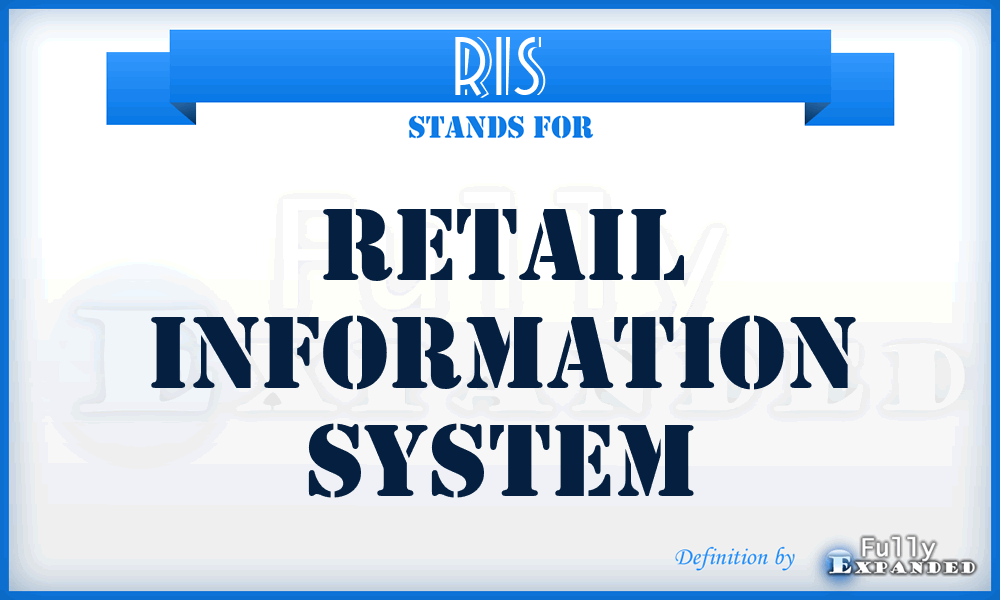 RIS - Retail Information System