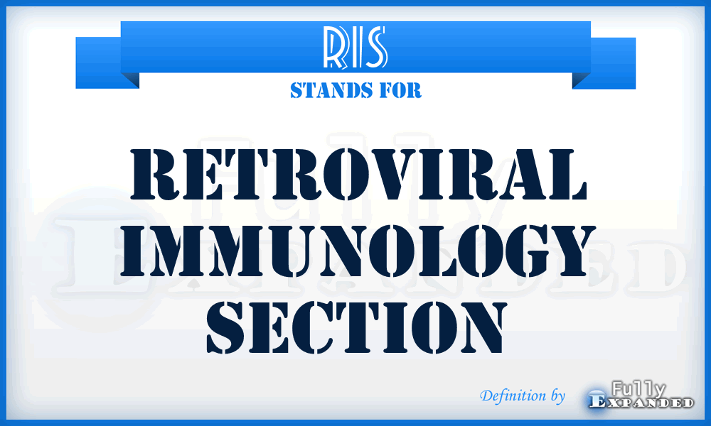 RIS - Retroviral Immunology Section