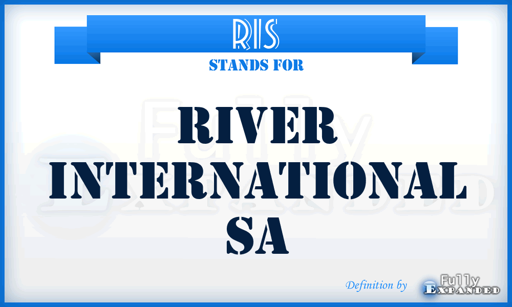 RIS - River International Sa