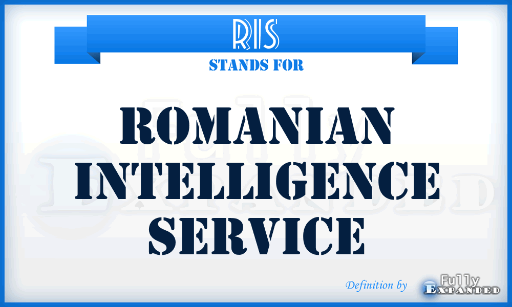 RIS - Romanian Intelligence Service