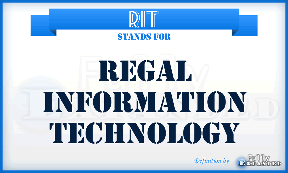 RIT - Regal Information Technology