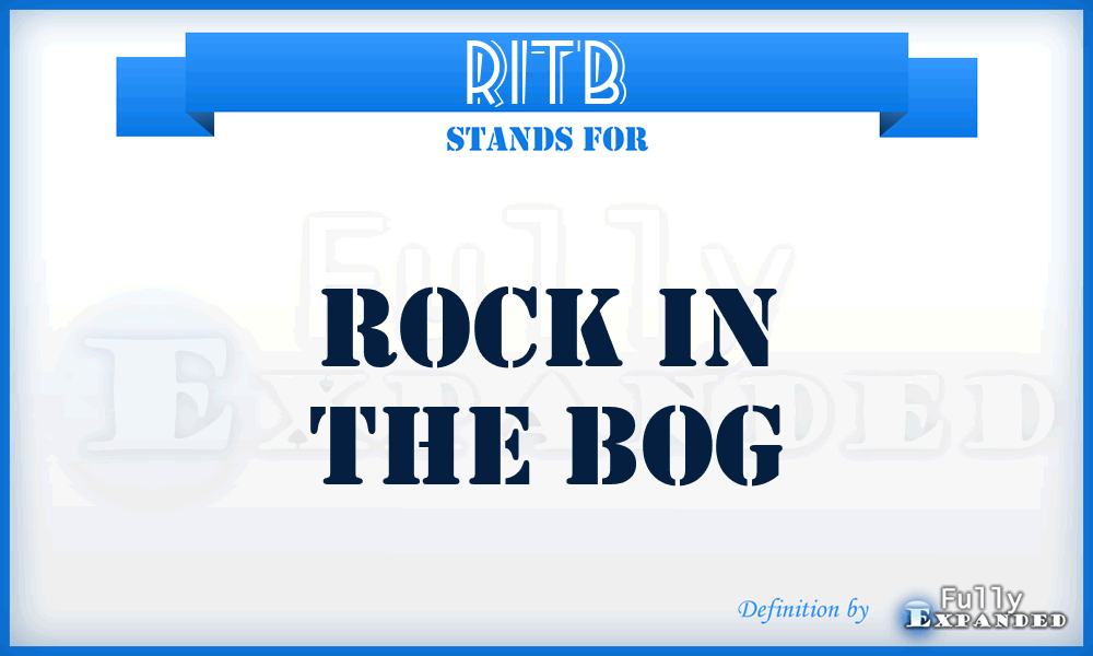 RITB - Rock In The Bog