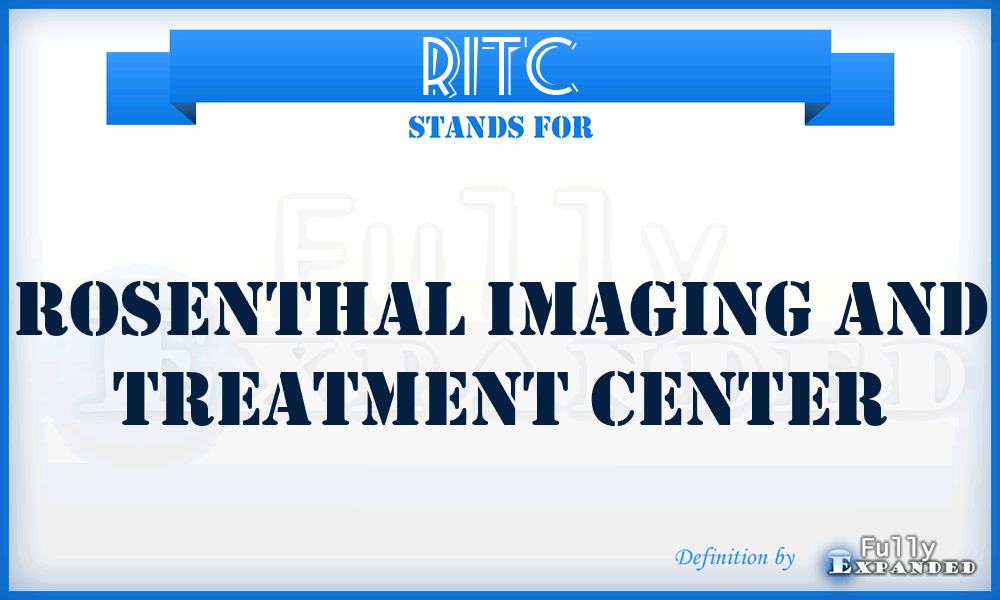 RITC - Rosenthal Imaging and Treatment Center