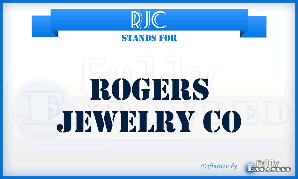 RJC - Rogers Jewelry Co