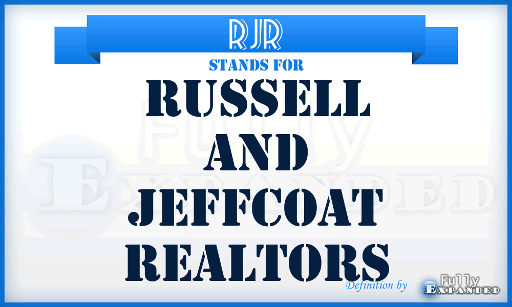 RJR - Russell and Jeffcoat Realtors