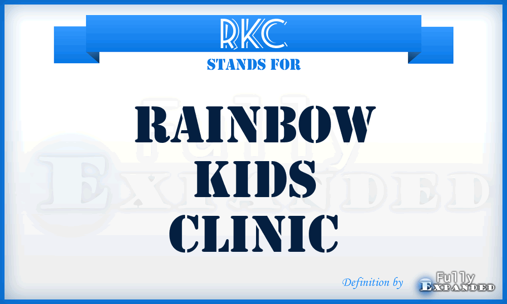 RKC - Rainbow Kids Clinic