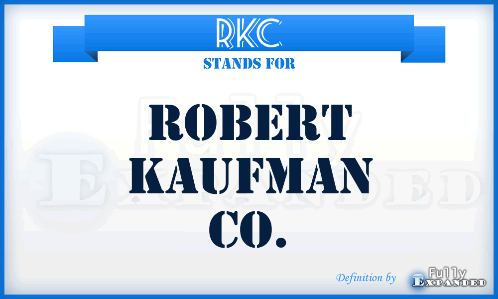 RKC - Robert Kaufman Co.