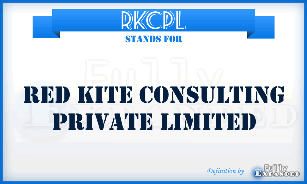 RKCPL - Red Kite Consulting Private Limited