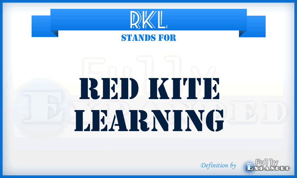 RKL - Red Kite Learning
