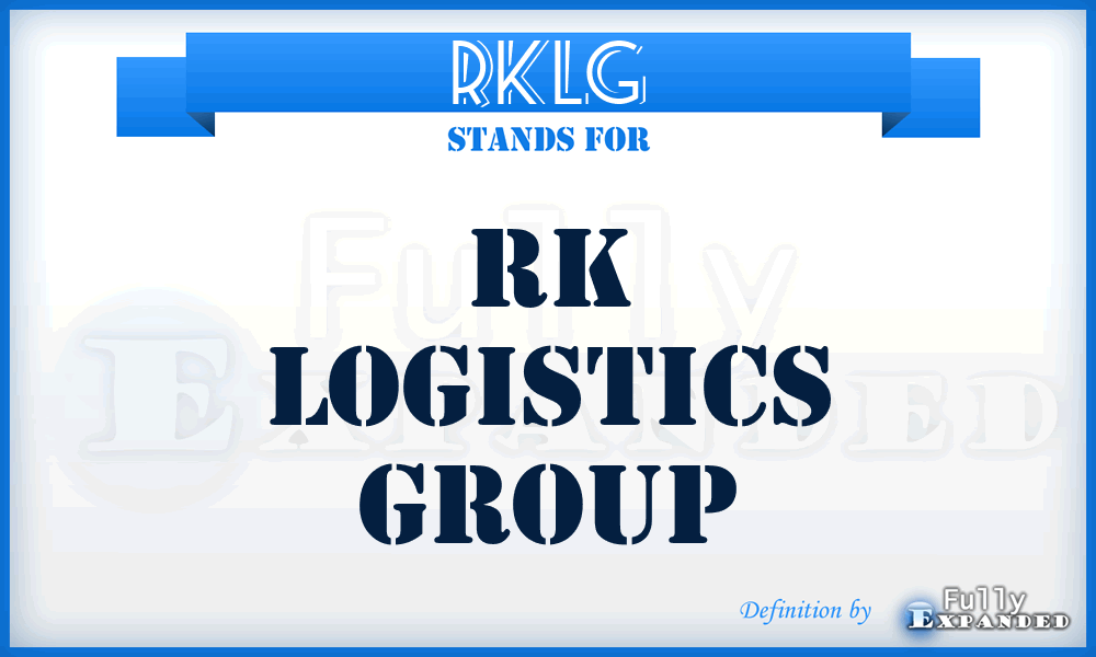 RKLG - RK Logistics Group