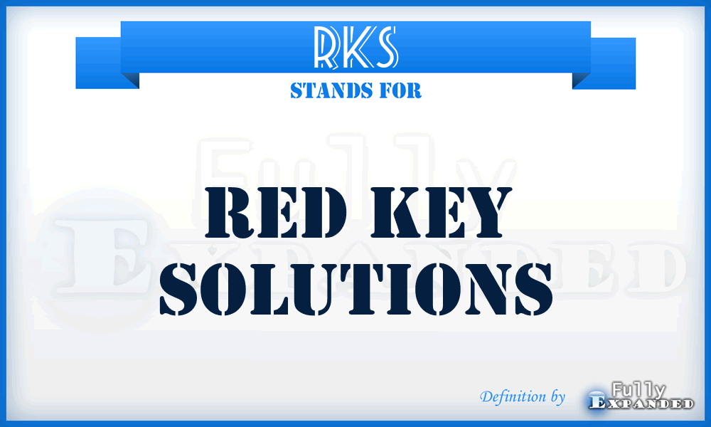 RKS - Red Key Solutions