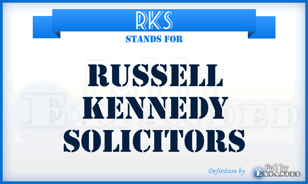 RKS - Russell Kennedy Solicitors